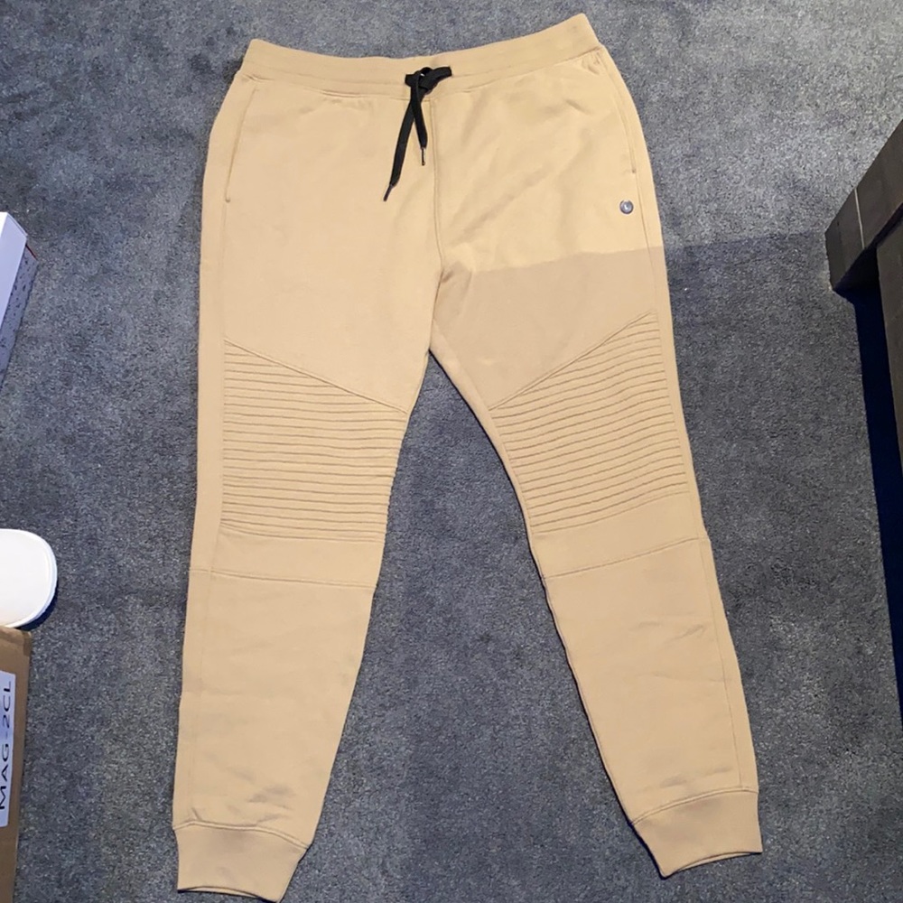 Hollister Beigeish-Tanish Skinny Jogger Sweatpants